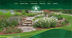 Desktop Screenshot of landsburgnursery.com