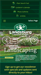Mobile Screenshot of landsburgnursery.com